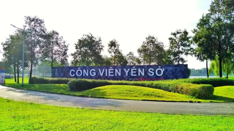 Công viên Yên Sở: Điểm cắm trại “HOT rần rần” tại Hà Nội