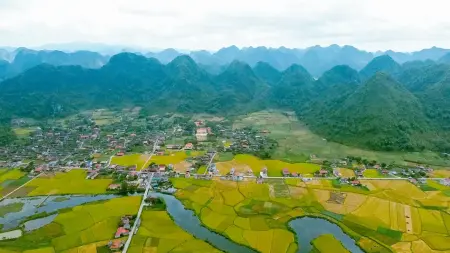 Khám phá vẻ đẹp những cánh đồng lúa trải dài ngút ngàn ở Bắc Sơn